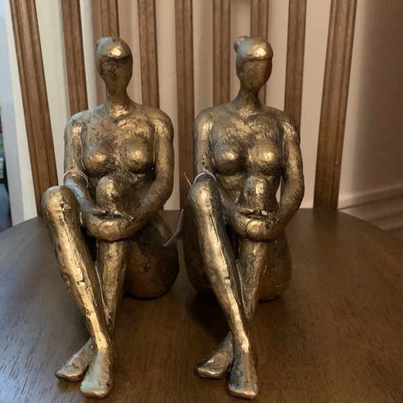 Bronze and Copper BookEnds - Picture 2 of 3